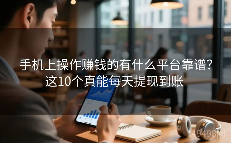 手机上操作赚钱的有什么平台靠谱？这10个真能每天提现到账 
