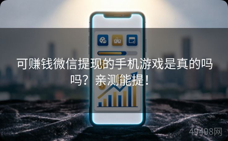 可赚钱微信提现的手机游戏是真的吗吗？亲测能提！ 