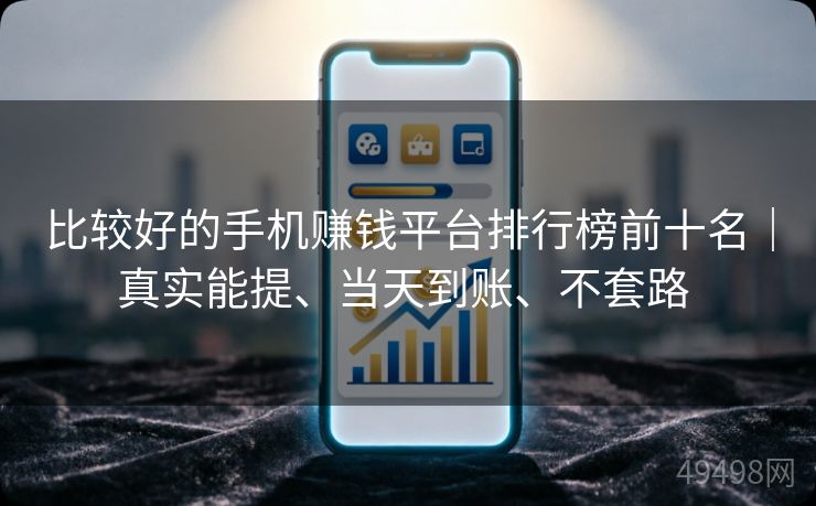 比较好的手机赚钱平台排行榜前十名|真实能提、当天到账、不套路 比较好的手机赚钱平台排行榜前十名|真实能提、当天到账、不套路