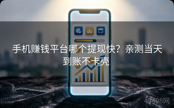手机赚钱平台哪个提现快?亲测当天到账不卡壳 手机赚钱平台哪个提现快?亲测当天到账不卡壳