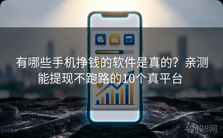 有哪些手机挣钱的软件是真的？亲测能提现不跑路的10个真平台 