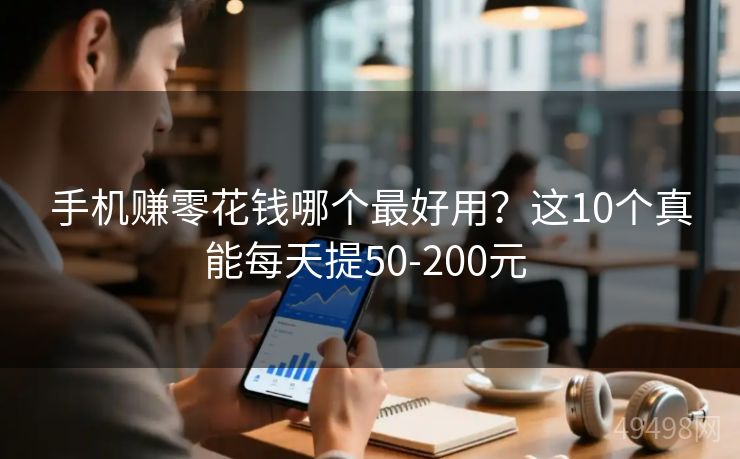 手机赚零花钱哪个最好用?这10个真能每天提50-200元 手机赚零花钱哪个最好用?这10个真能每天提50-200元