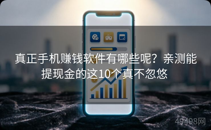 真正手机赚钱软件有哪些呢？亲测能提现金的这10个真不忽悠 