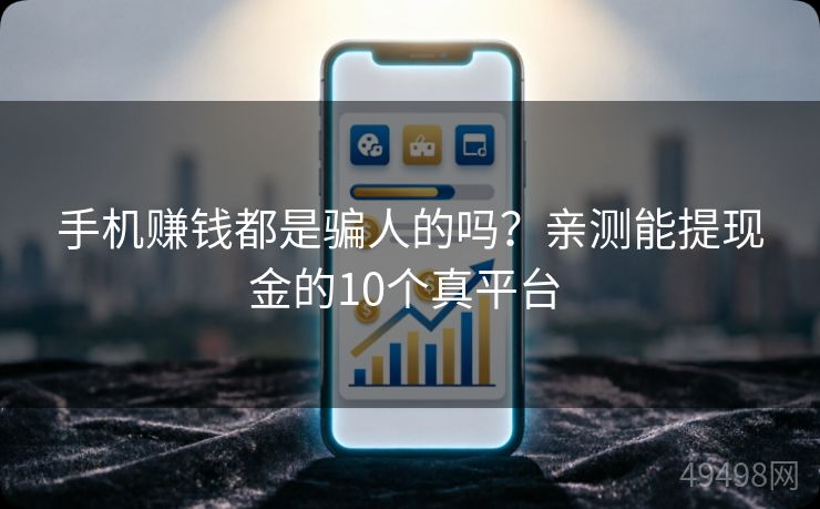 手机赚钱都是骗人的吗？亲测能提现金的10个真平台 